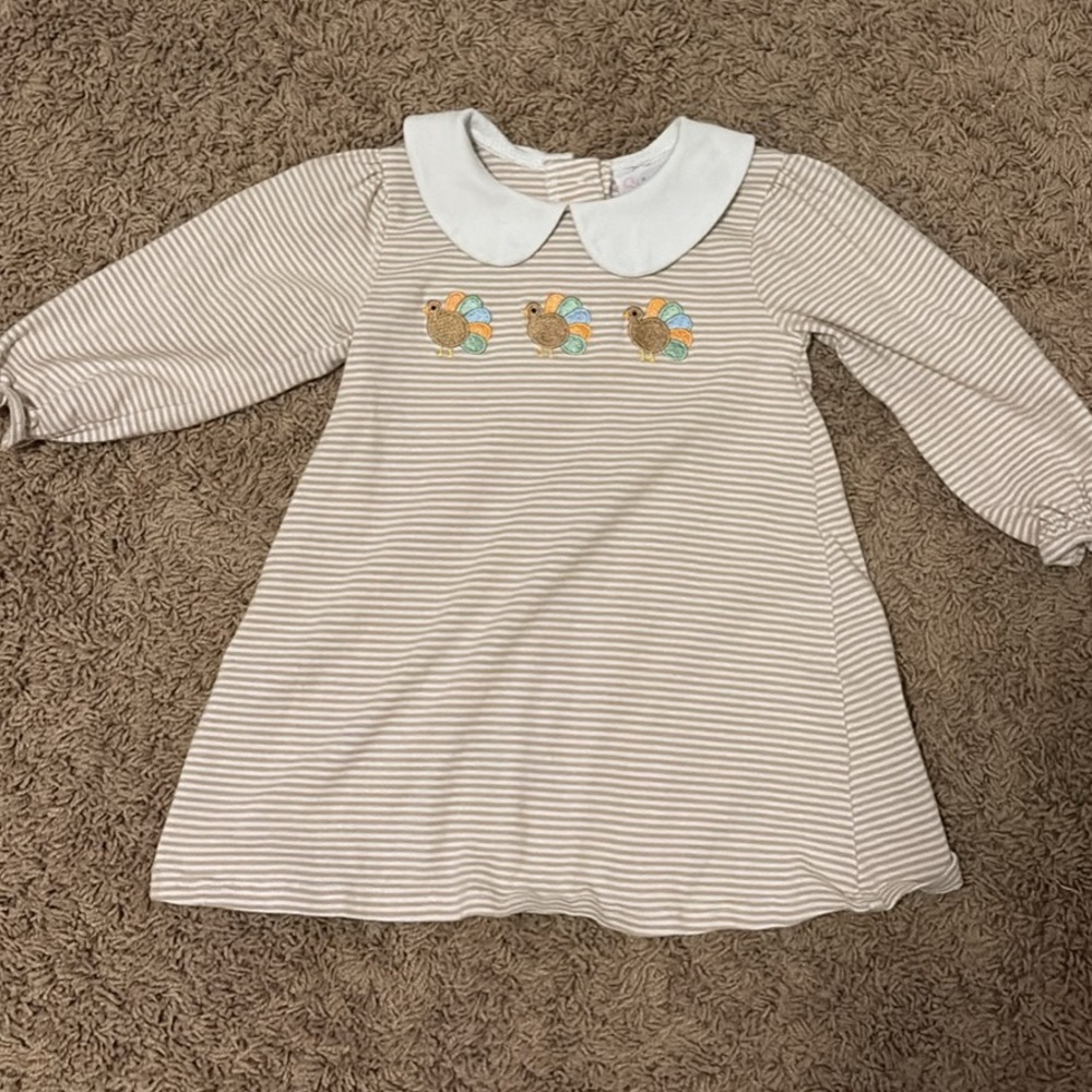 Stitchy Fish 18m Thanksgiving dress